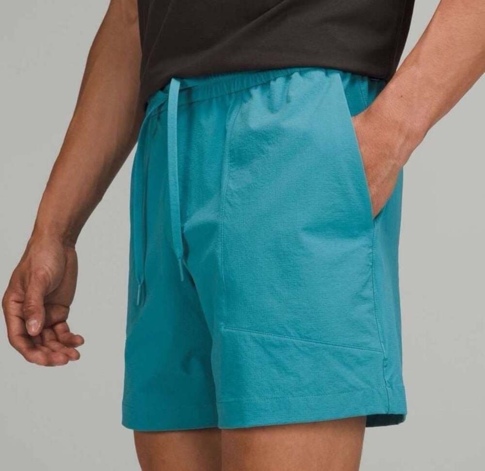 Lululemon Bowline Short 5" in Teal - Picture 2 of 6